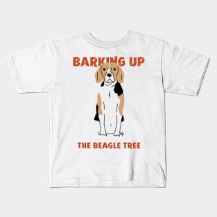 Bark Up The Beagle Tree Kids T-Shirt